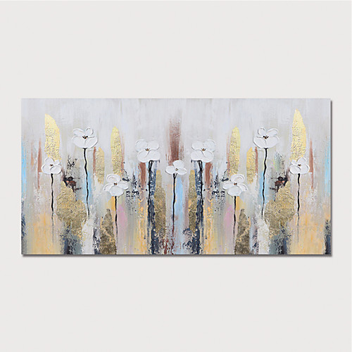 

Oil Painting Hand Painted Horizontal Abstract Modern Stretched Canvas