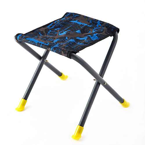 

Camping Stool Tri-Leg Stool Portable Foldable Comfortable Durable Alloy for 1 person Fishing Camping Outdoor Spring Summer White Blue Green