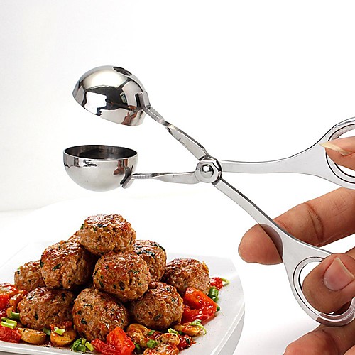 

Ball Maker Stainless Meatball Production Mold Convenient Fried Meatballs Making Spoon Kitchen Meat Tools