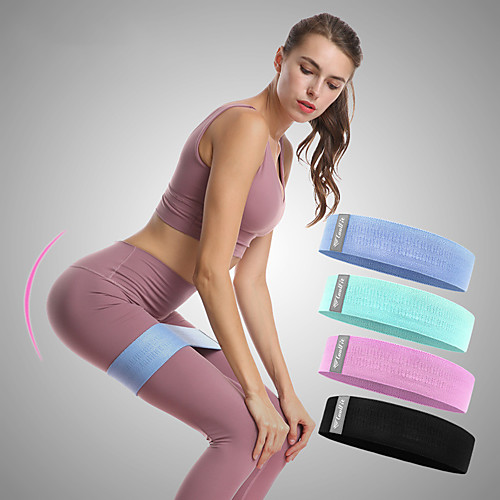 

Booty Bands Resistance Bands for Legs and Butt Sports Latex silk Yoga Pilates Exercise & Fitness Stretchy Durable Butt Lift Stress Relief For Women