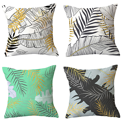 

Set of 4 Throw Pillow Simple Classic 4545 cm Cushion Vintage Circle Cover Sofa Home Decor Throw Pillow Case