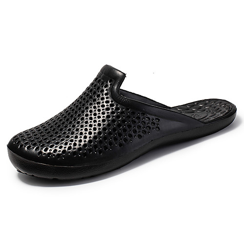 

Men's Summer Casual Daily Clogs & Mules EVA(ethylene-vinyl acetate copolymer) Breathable White / Black / Dark Blue