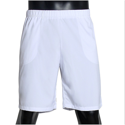 

Men's Basic Shorts Pants Solid Colored White Black Gray