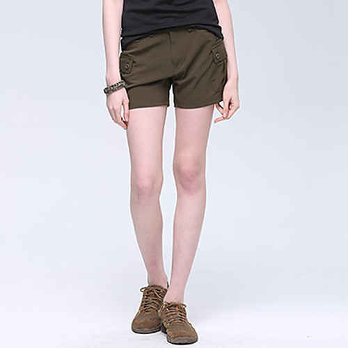 

Women's Hiking Shorts Summer Outdoor Relaxed Fit Breathable Quick Dry Sweat-wicking Low-friction Shorts Pants / Trousers Bottoms Camping / Hiking Fishing Hiking Army Green M L XL XXL XXXL / Stretchy