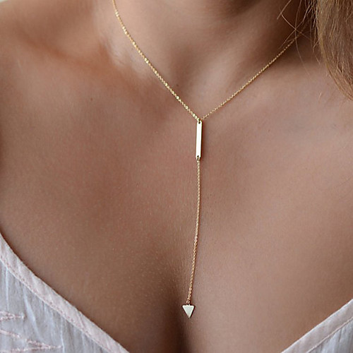 

Women's Pendant Necklace Necklace Friends European Romantic Casual / Sporty Sweet Chrome Gold 45 cm Necklace Jewelry 1pc For Street Festival