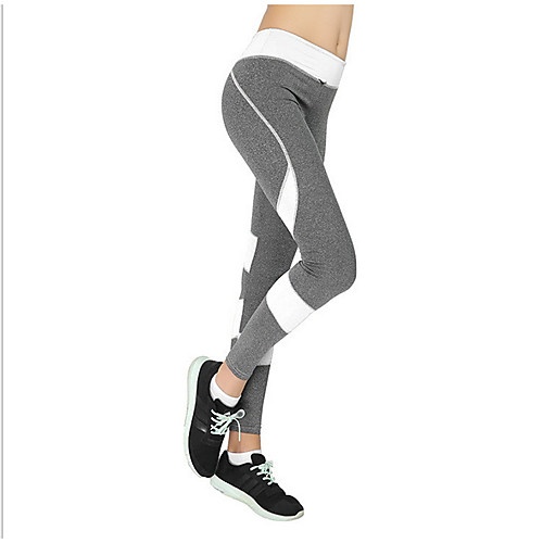 

Women's Yoga Basic Legging - Color Block, Print Low Waist Blushing Pink Blue White S M L