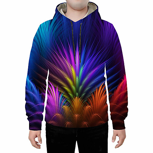 

Men's Hoodie 3D Hooded Basic Rainbow US32 / UK32 / EU40 US34 / UK34 / EU42 US36 / UK36 / EU44 US38 / UK38 / EU46 US40 / UK40 / EU48 US42 / UK42 / EU50