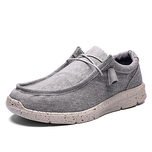 

Men's Comfort Shoes Denim Spring & Summer Casual Sneakers Breathable Army Green / Beige / Dark Blue