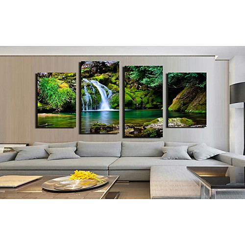 

5 Panels Modern Canvas Prints Painting Home Decor Artwork Pictures Decor Print Rolled Stretched Modern Art Prints Abstract Landscape