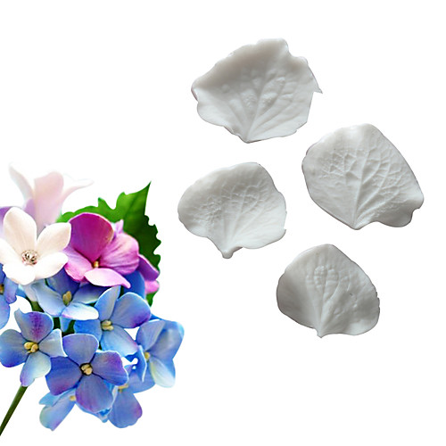 

Simulation of Hydrangea Orchid Double-sided Molding Fondant Cake Silicone Mold Baking Tool