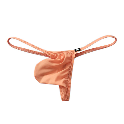 

Men's Basic G-string Underwear - Normal Low Waist Black Light Blue White M L XL