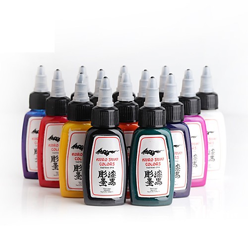 

ITATOO Tattoo Ink 1430 ml Safety / Kits / Tools - Red / Black / White