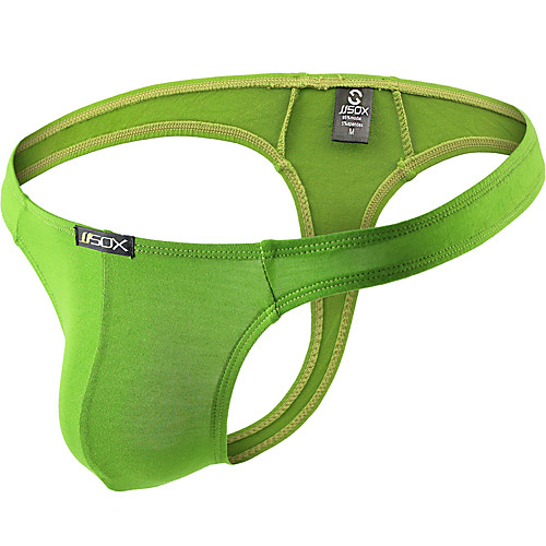 

Men's Basic G-string Underwear - Normal Low Waist Black White Blue M L XL