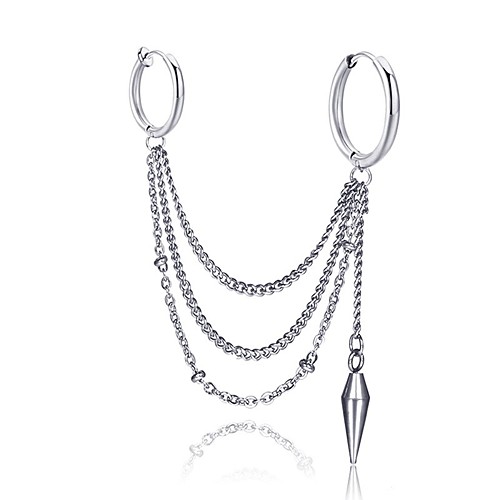 

Earrings Holiday Wedding Birthday Romantic Earrings Jewelry Silver For Date Street Festival 1pc