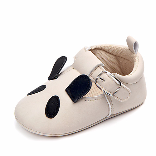 

Boys' / Girls' Comfort / First Walkers PU Flats Embroidery Infants(0-9m) / Toddler(9m-4ys) Almond / Coffee Spring / Fall