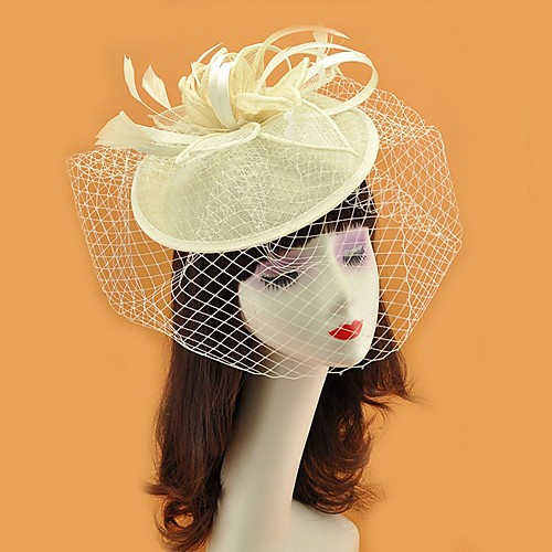 

Feathers Fascinators with Feather 1 Piece Tea Party / Horse Race Headpiece