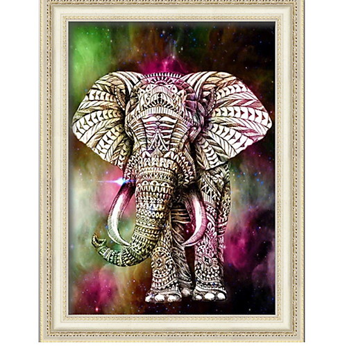 

5D DIY Diamond Painting Full Square/Round Drill Color elephant Embroidery Cross Stitch gift Home Decor Gift