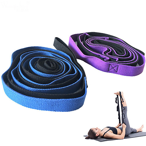 

Stretch Out Strap Yoga Strap Sports Poly / Cotton Yoga Exercise & Fitness Gym Workout Durable Stretching Physical Therapists Athletic Trainers For Women's