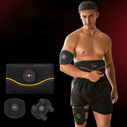 

Abs Stimulator Abdominal Toning Belt EMS Abs Trainer Sports Silicon ABSPC Exercise & Fitness Gym Workout Smart Electronic Muscle Toner Muscle Toning Tummy Fat Burner For Men Women