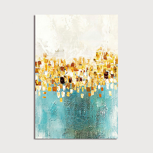 

Oil Painting Hand Painted Vertical Abstract Modern Stretched Canvas