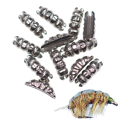 

12 pcs Fishing Accessories Fast Sinking Bass Trout Pike Sea Fishing Fly Fishing Freshwater Fishing