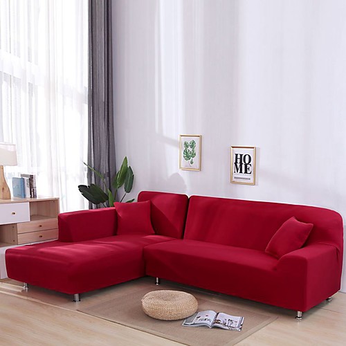 

Sofa Cover Stretch Cheap Slipcovers Soft Durable Couch Cover 1 Piece Spandex Jacquard Fabric Washable Furniture Protector Armchair Loveseat L-shape