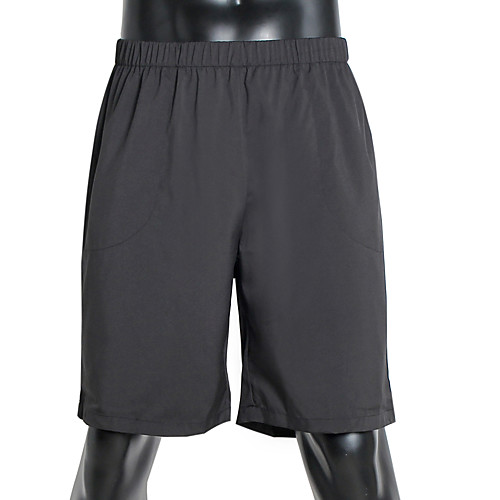 

Men's Basic Chinos Shorts Pants Solid Colored Knee Length White Black Gray