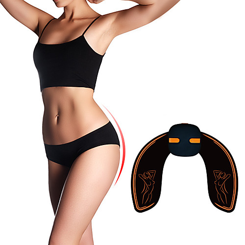 

Hip Trainer Abs Stimulator EMS Abs Trainer Sports Silicon PU (Polyurethane) ABS Resin Gym Workout Exercise & Fitness Smart Electronic Durable Lift, Tighten And Reshape The Plump Buttock Shaper Muscle