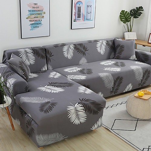 

Elastic Sofa Cover Slipcovers L shape Sofa Covers For Living Room Spandex Cheap Sectional Couch Cover 1/2/3/4 Seater Stretch