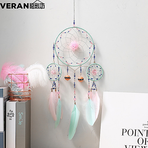 

Dream Catcher Hand Made Feather Dream Catcher Pendant Hand Made Gift