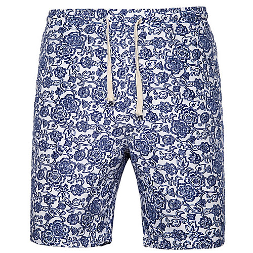 

Men's Basic Shorts Bermuda shorts Pants - Print Blue US32 / UK32 / EU40 / US34 / UK34 / EU42 / US38 / UK38 / EU46