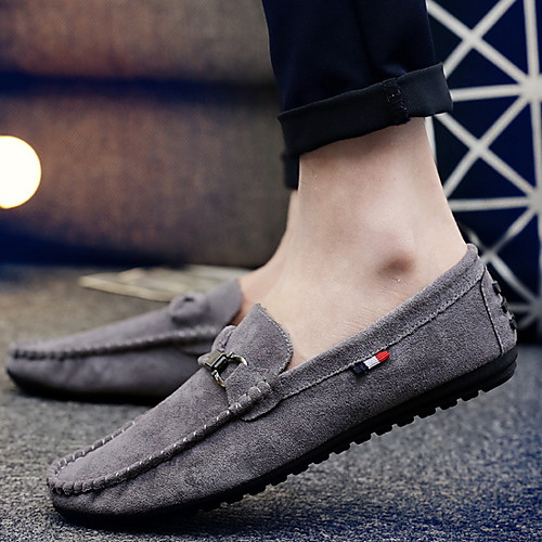 

Men's Spring Daily Loafers & Slip-Ons Mesh Black / Gray / Khaki