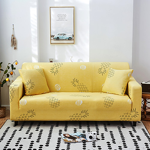 

Nordic Geometric Contrast Elastic Sofa Cover Full Package Single Double Three Person Sofa Cover
