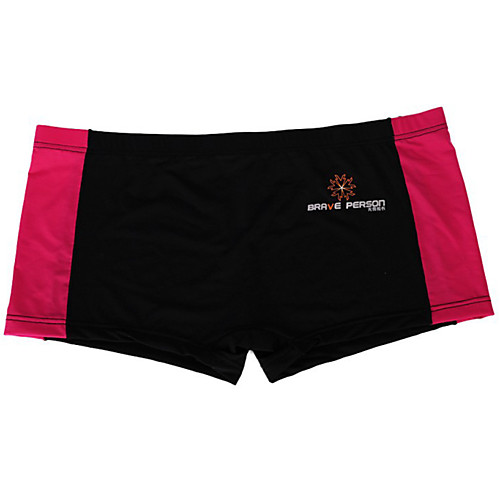 

Men's Basic Boxers Underwear - Normal Low Waist Black White Fuchsia S M L