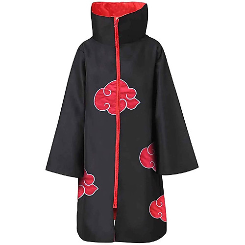 

Inspired by Naruto Akatsuki Anime Cosplay Costumes Japanese Cosplay Tops / Bottoms Print Long Sleeve Cloak For Men's