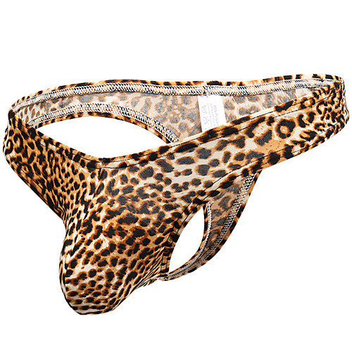 

Men's Basic G-string Underwear - Normal Low Waist Black Yellow Brown M L XL