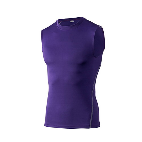 

Men's Solid Colored Tank Top Daily Round Neck White / Black / Blue / Purple / Red / Green / Gray / Sleeveless