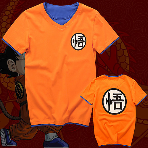 

Inspired by Dragon Ball Son Goku Anime Cosplay Costumes Japanese Cosplay T-shirt Top For Men's Women's