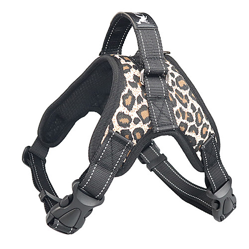 

Cat Dog Harness Padded Adjustable / Retractable Solid Cosplay Textile Black / Red Camouflage Color