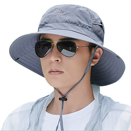 

Mens Quick Dry Neck Cover Sun protection Fishing Bucket Hat