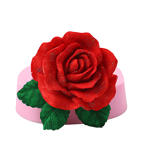 

DIY Cake Mold Rose Silicone Chocolate Mold 1pcs