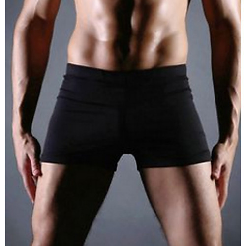 

Men's Bottoms Swimsuit Black Plus Size Swimwear Bathing Suits