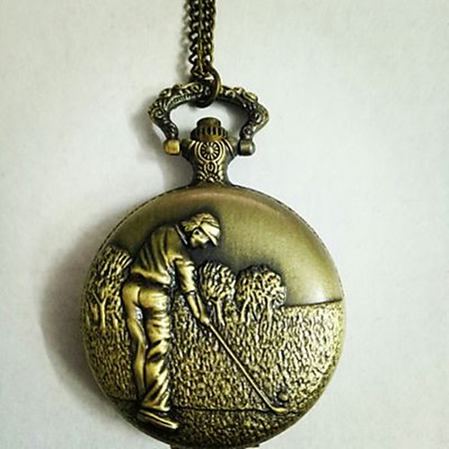 

Unisex Pocket Watch Quartz Titanium Alloy Bronze Creative Casual Watch Analog - Digital Casual - Bronze