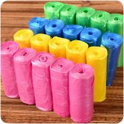 

100pcs Garbage Bags Vest Style Storage Bag For Home Waste Trash Bags