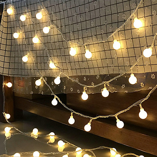 

LED String Lights Battery Ball Lights String Starry Christmas Small Lights Star Lights Net Red Ins Decorative Lights