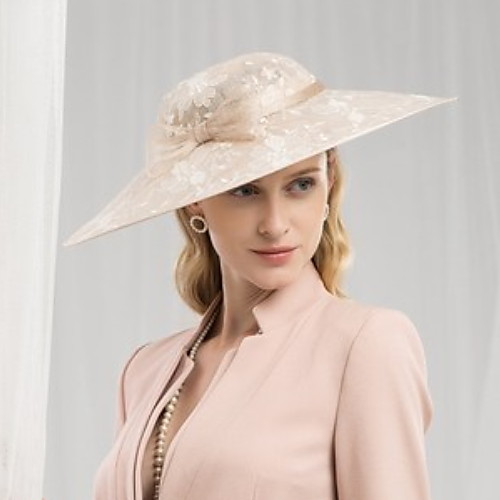 

Net Hats with Lace / Printing / Hollow-out 1 Piece Daily Wear Headpiece