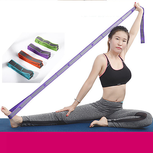 

Stretch Out Strap Yoga Strap Sports Poly / Cotton Yoga Exercise & Fitness Gym Workout Durable Stretching Physical Therapists Athletic Trainers For Women's