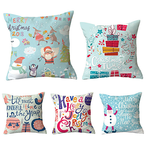 

Set of 5 Throw Pillow Simple Classic 4545 cm Cushion Vintage Circle Cover Sofa Home Decor Throw Pillow Case