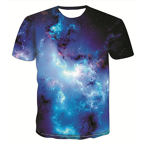 

Women's 3D Print T-shirt Basic Daily Sports Blue