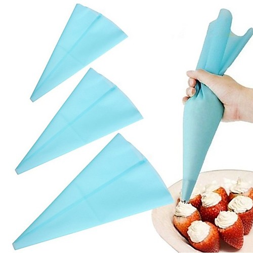 

EVA 3 Size Piping Bags Icing Bag Nozzles Set Tool Dessert Decorators Cake Decorating Cream Syringe Tips Muffin Backware Tools